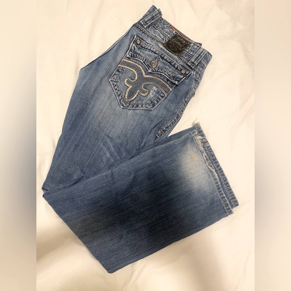 Mens Rock Revival Jeans